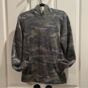 Express Vintage Camo Hoodie XS